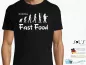 Preview: Herren T-Shirt - Funshirt - EVOLUTION FAST FOOD